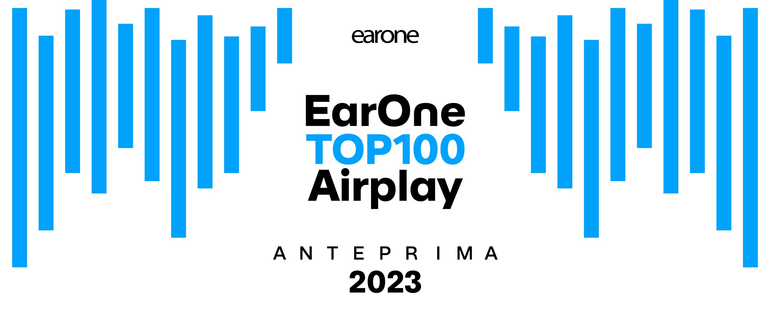 Anticipazione delle Top 100 Airplay 2023 Radio e TV